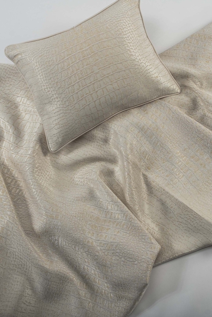 Luxe Lizard Skin Bed Cover